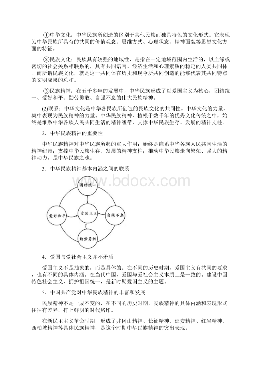 高中政治《我们的民族精神》教案1 新人教版必修3.docx_第3页