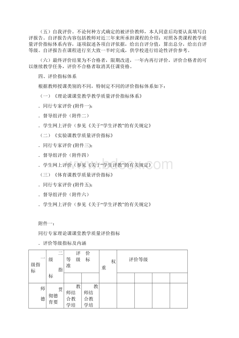 教师教学质量评价规定.docx_第2页