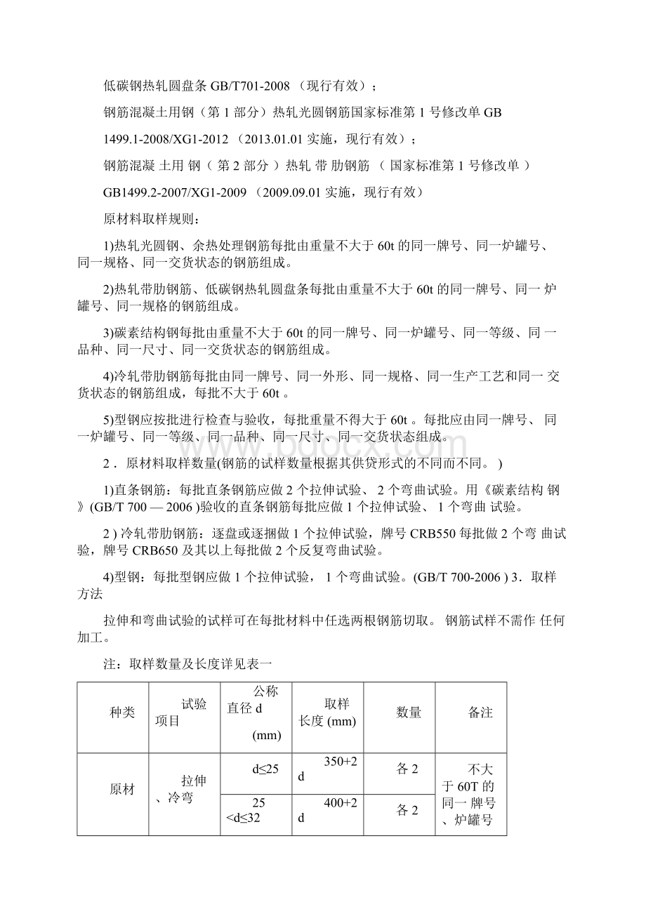 最新见证取样规定建筑检测常用修改版.docx_第3页