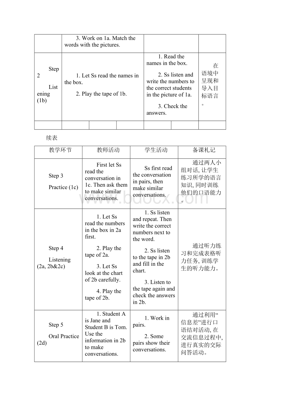 七年级英语下册Unit3Howdoyougettoschool教案新人教新目标.docx_第3页