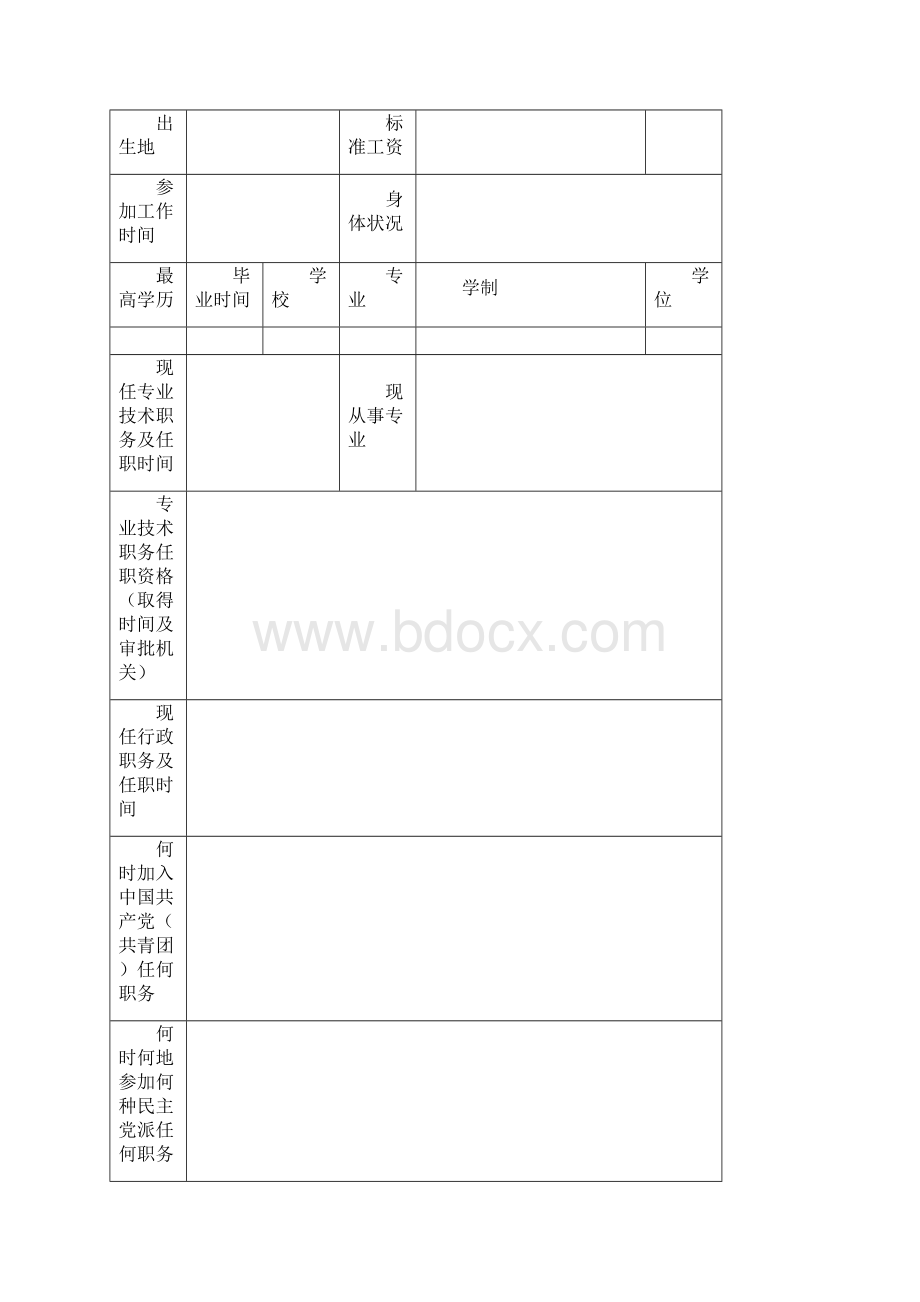 专业技术职务任职资格评审表.docx_第2页