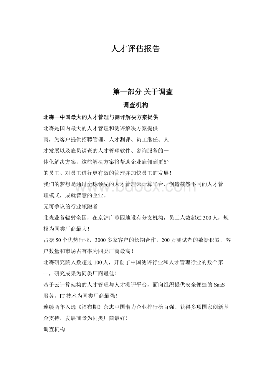 人才评估报告Word文档下载推荐.docx_第1页