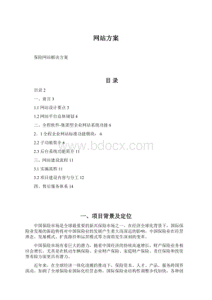 网站方案Word文档下载推荐.docx