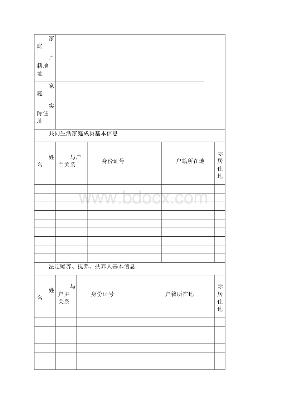 安徽省城乡居民最低生活保障Word格式文档下载.docx_第2页