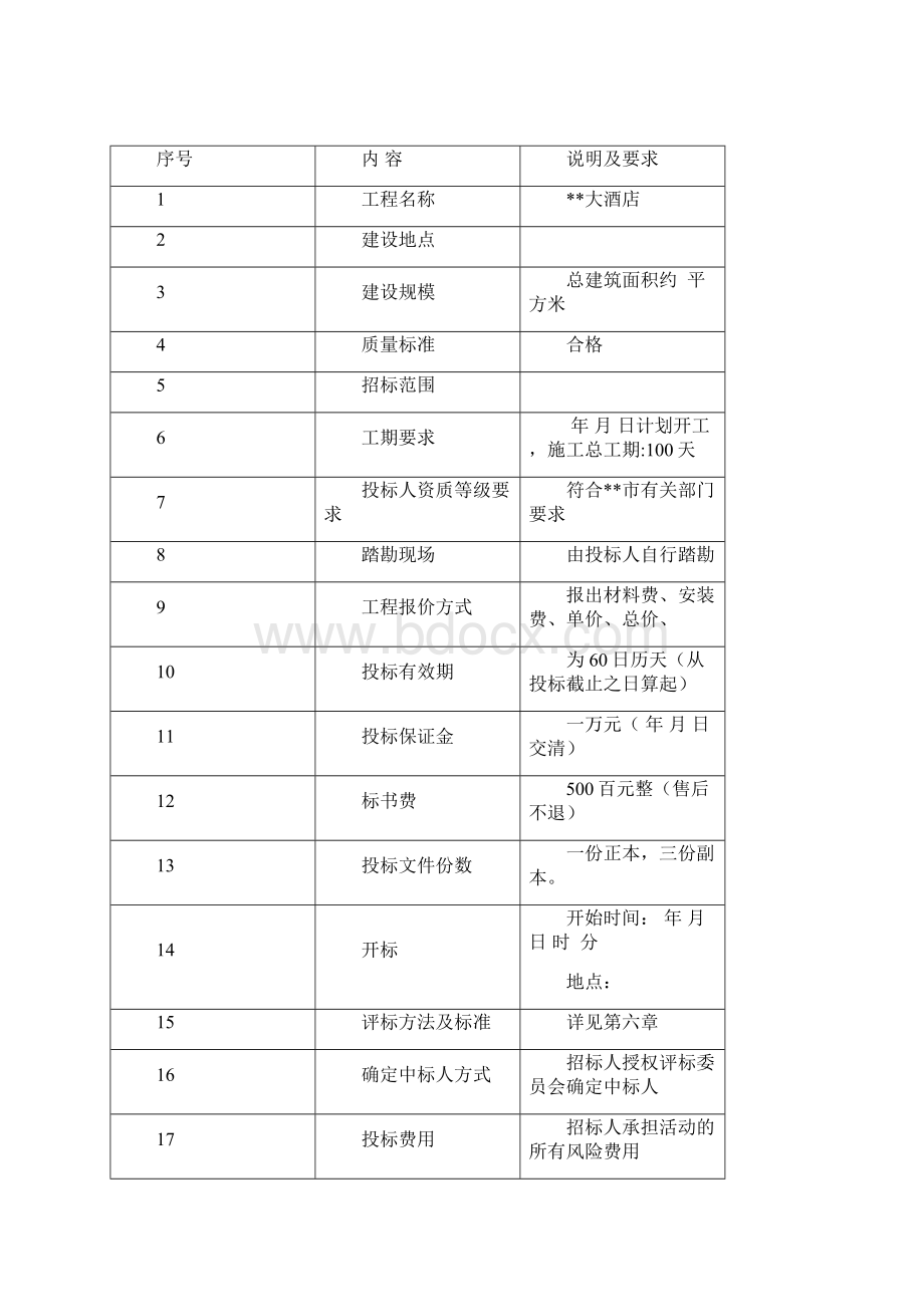 酒店夜景灯光设计与施工项目招标文件文档格式.docx_第2页