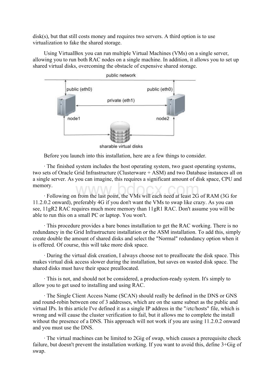 Oracle Database 11g Release 2 RAC On Oracle Linux 5.docx_第2页