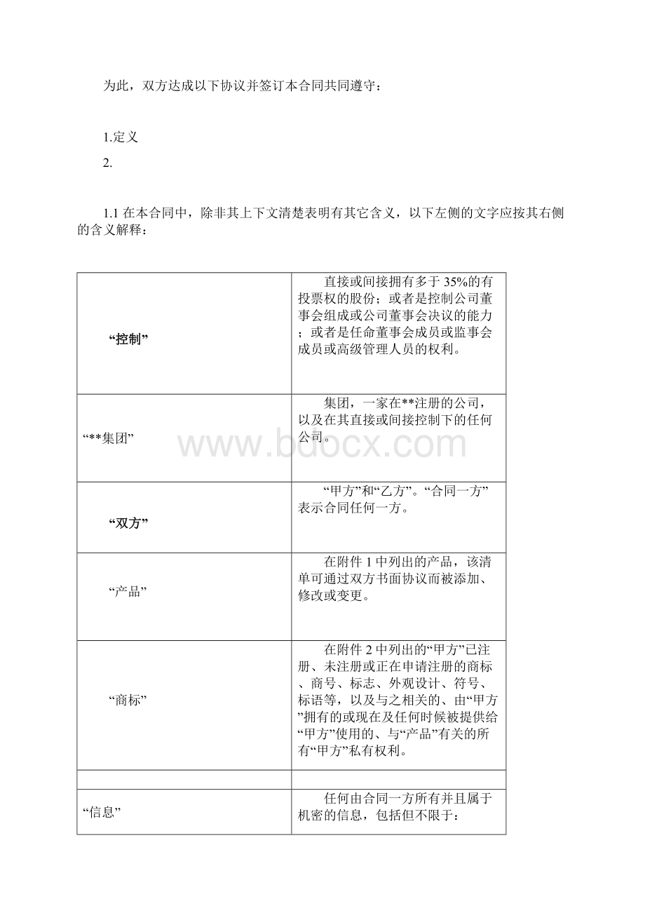 食品业OEM合同样本.docx_第2页