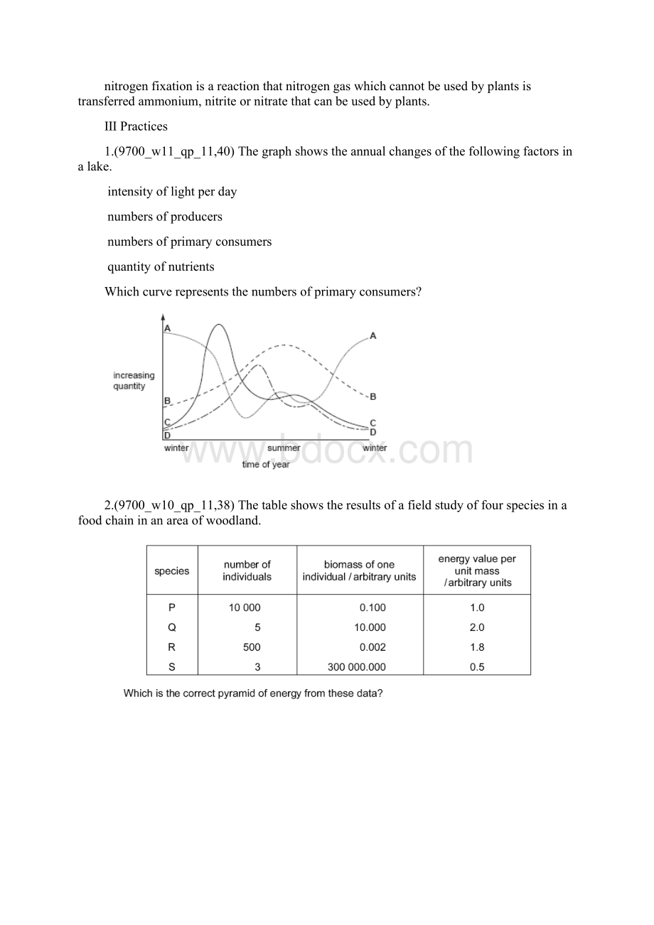 A level biology讲义14 Ecology文档格式.docx_第3页