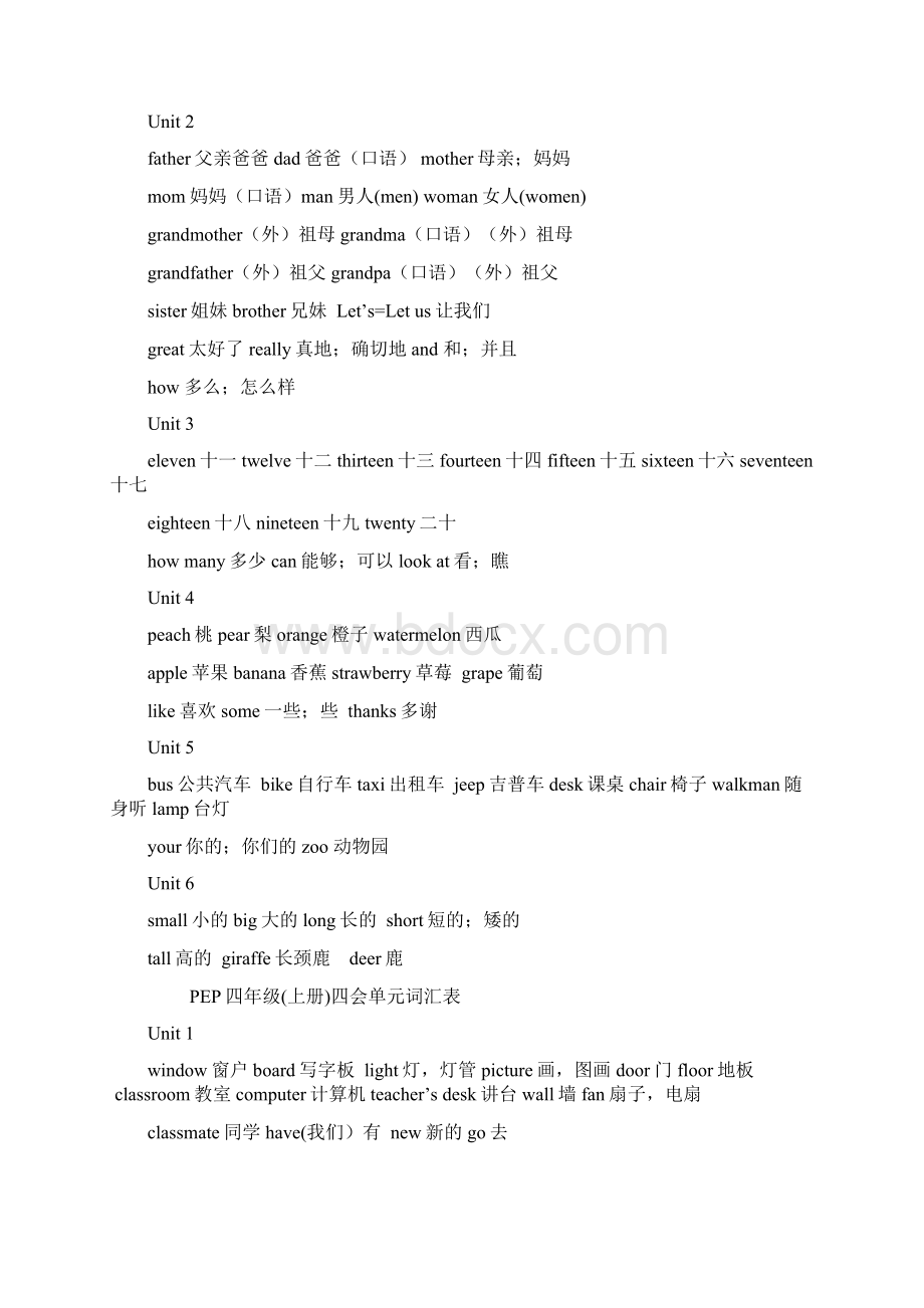 PEP英语三年级至六年级必备单词.docx_第2页