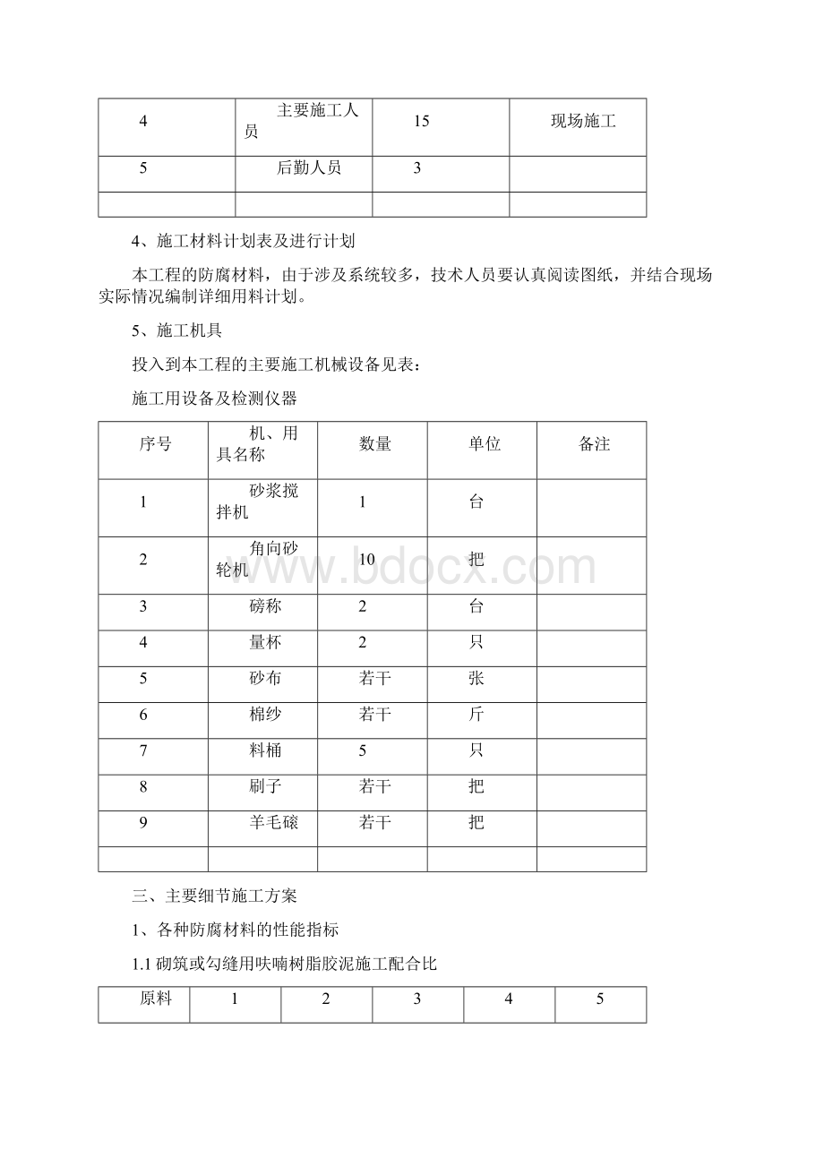 防腐地面施工方案报告.docx_第2页