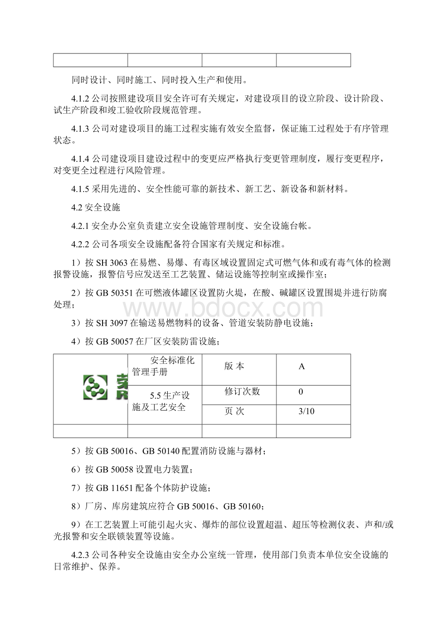 安全标准化管理手册生产设施及工艺安全.docx_第2页