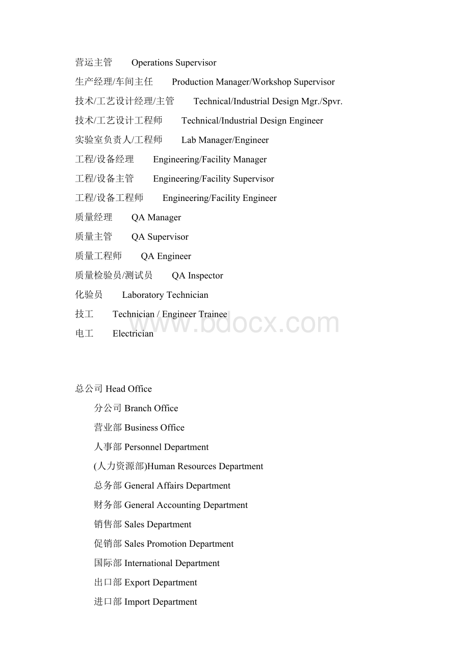 职称中英对照.docx_第3页