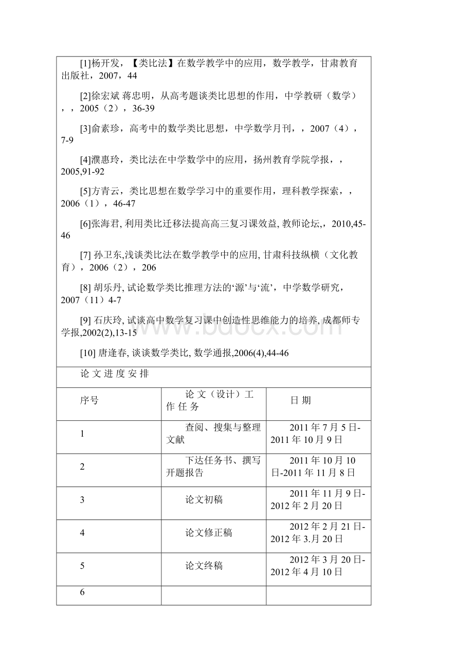 数学与统计学院毕业论文设计过程管理手册正文届.docx_第2页