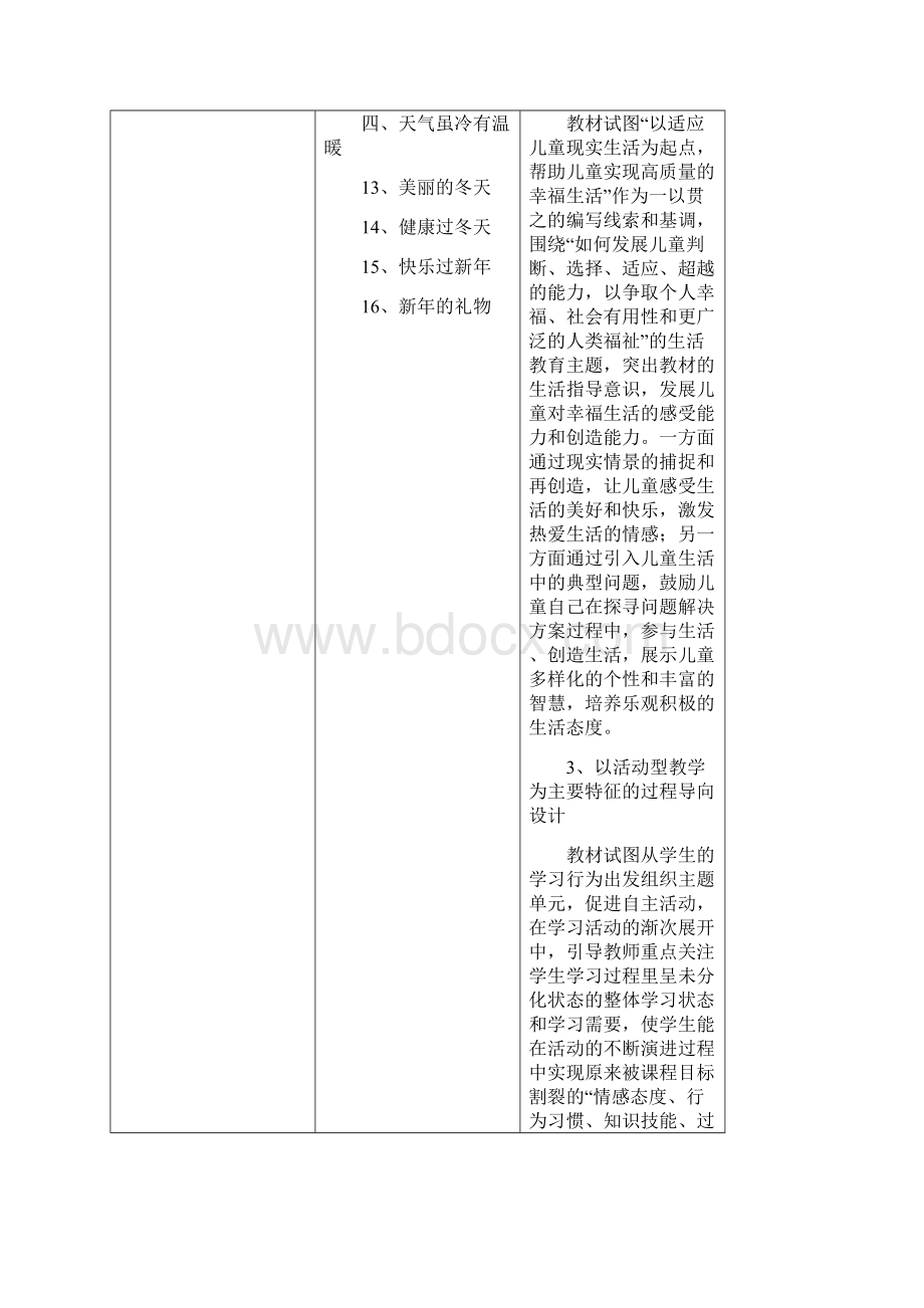 秋部编本一年级上册道德与法治教学计划教学设计.docx_第3页