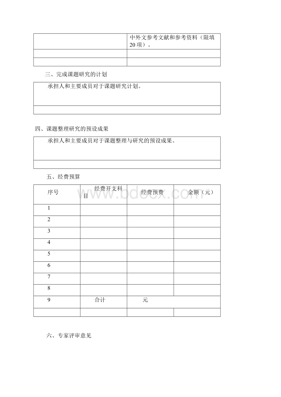 复旦大学图书馆特藏中心资料整理与研究课题申请书模板Word文档格式.docx_第3页