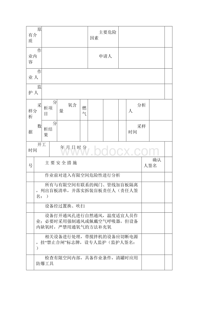 危险作业许可证文档格式.docx_第3页