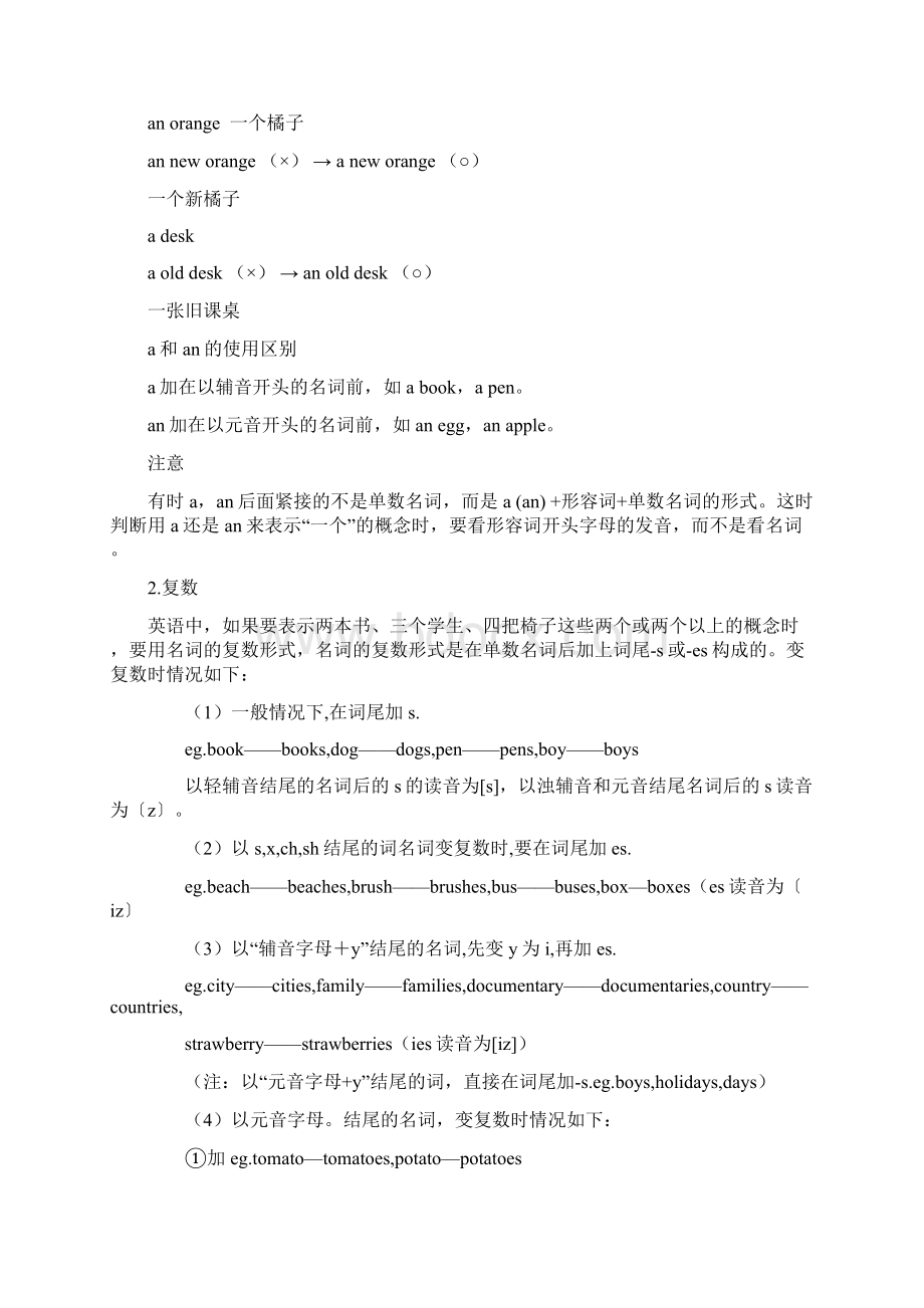 初中英语语法大全名词Word格式文档下载.docx_第2页