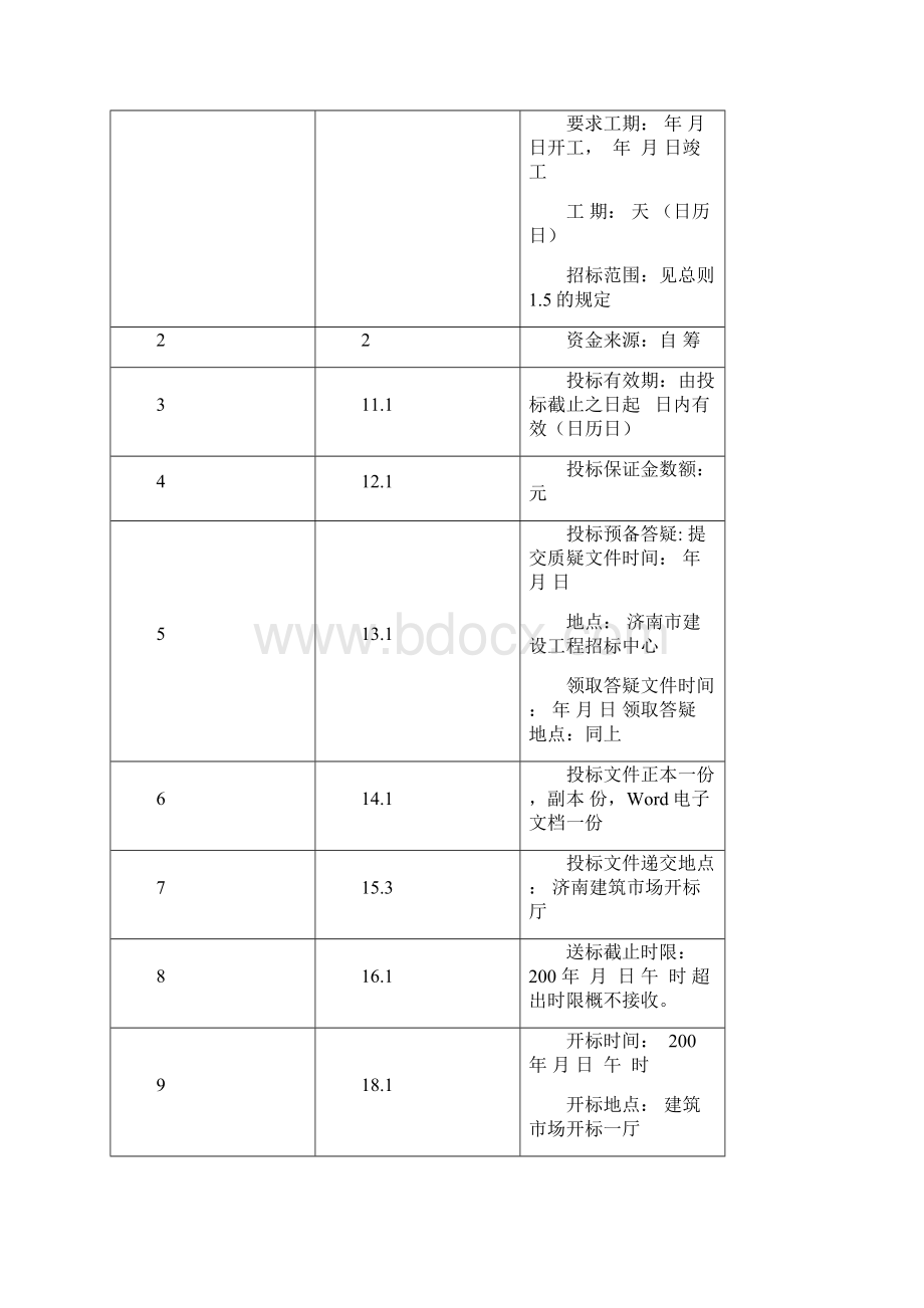 工程造价招标文件Word文档下载推荐.docx_第2页