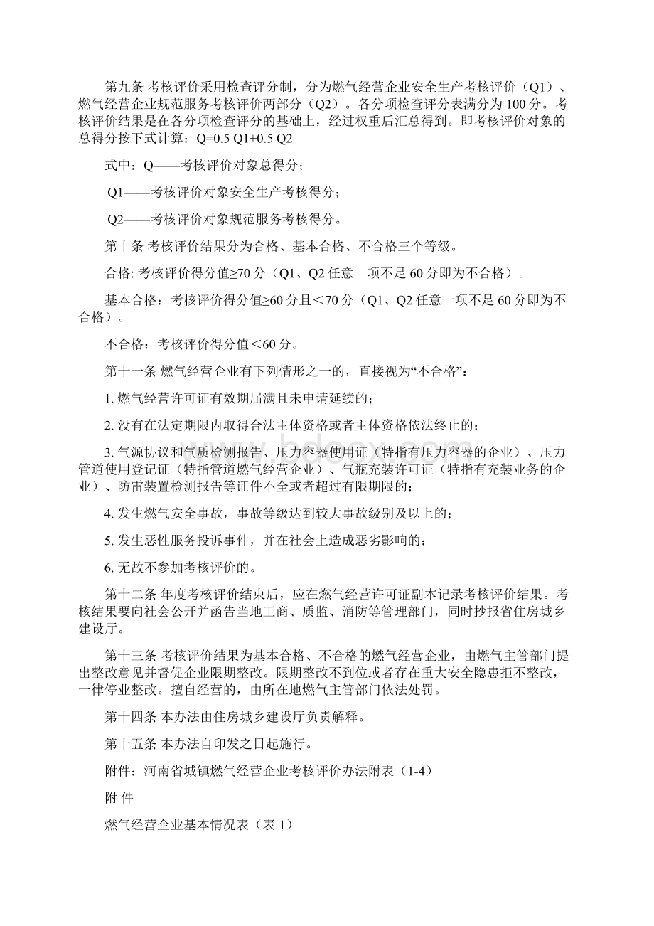 河南城镇燃气经营企业考核评价办法.docx_第2页