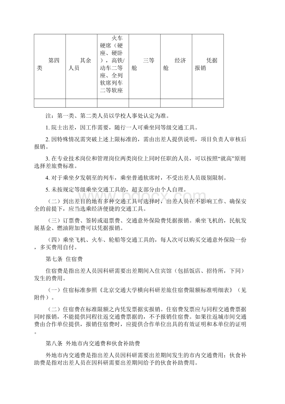 北京交通大学横向科技经费使用暂行办法.docx_第3页