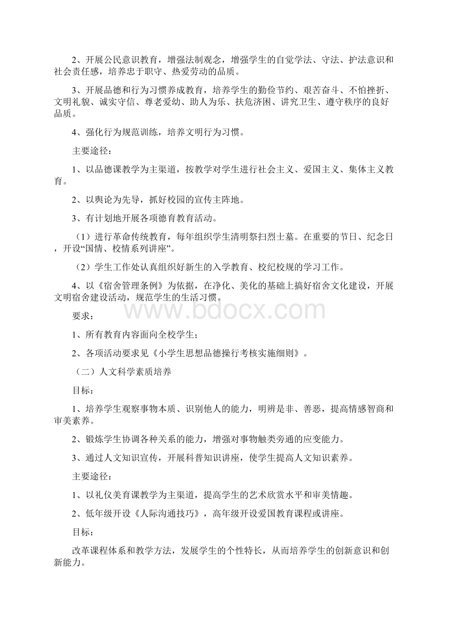 素质教育实施方案.docx_第2页