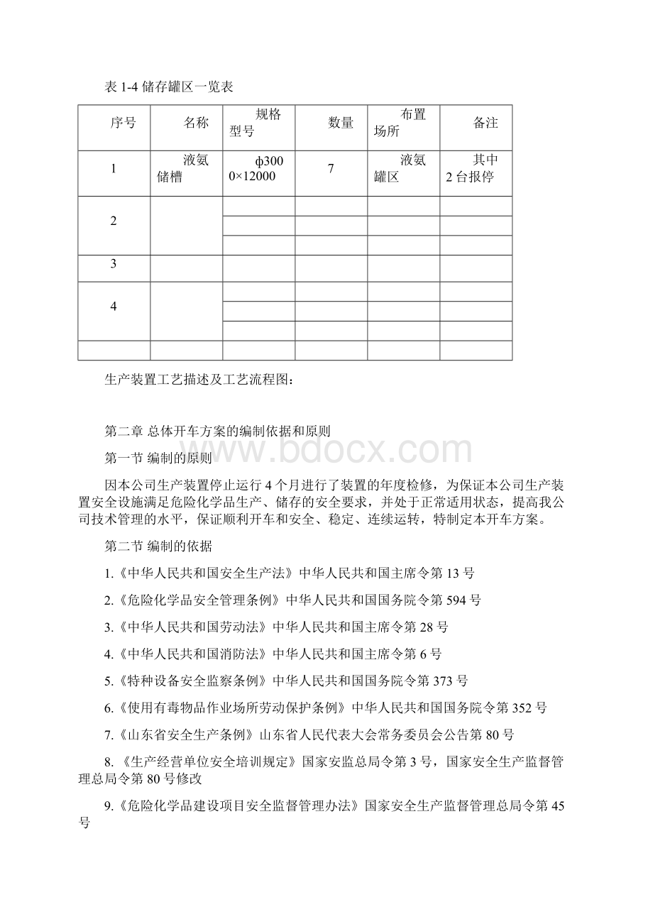 化工项目试生产方案模版Word格式.docx_第3页