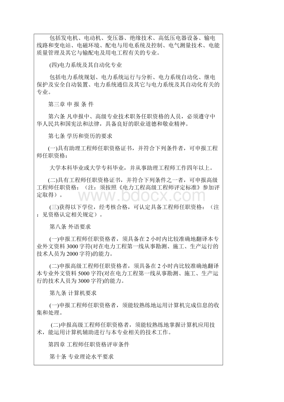 电力工程中高级评审条件文档格式.docx_第2页