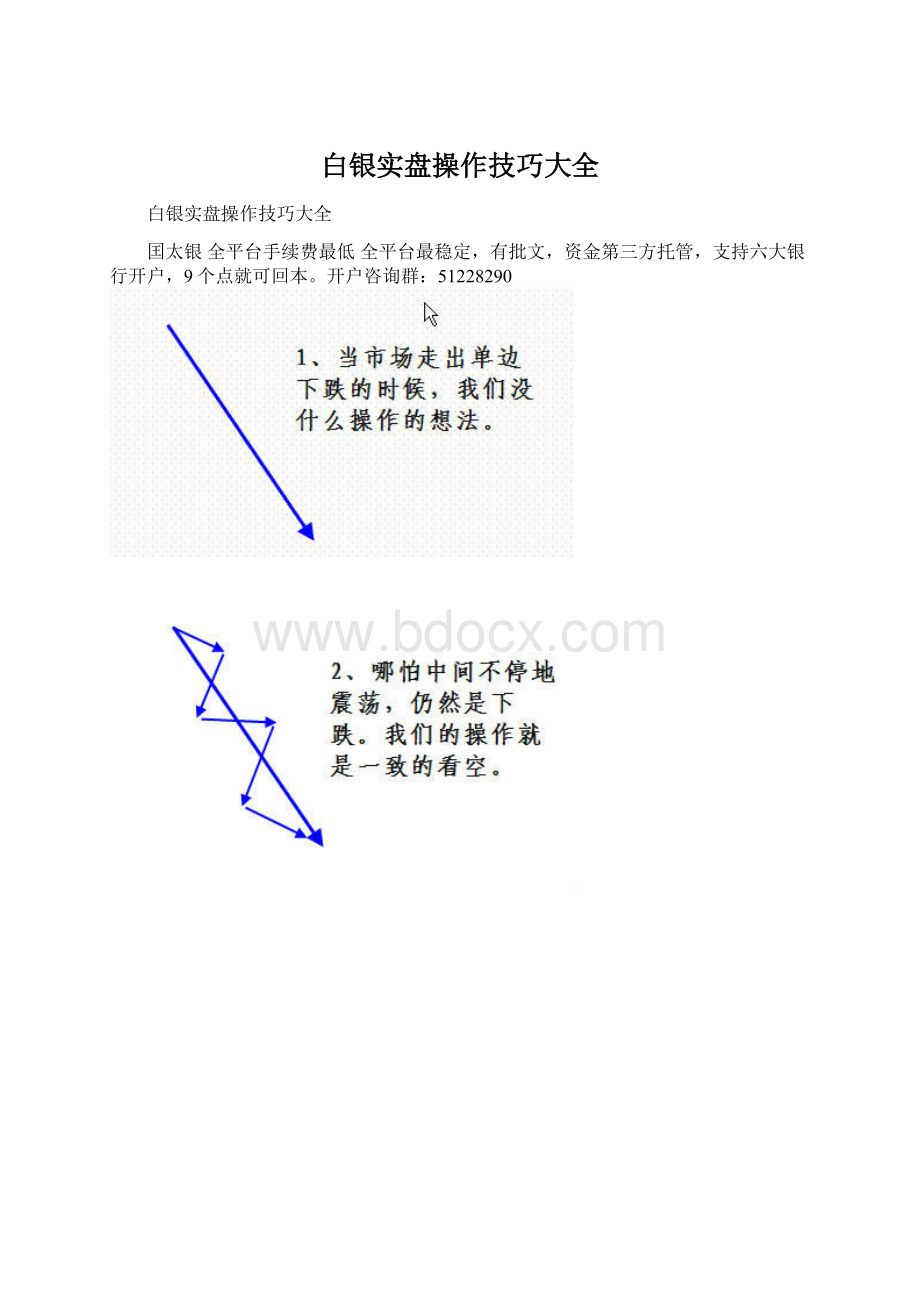 白银实盘操作技巧大全Word格式文档下载.docx