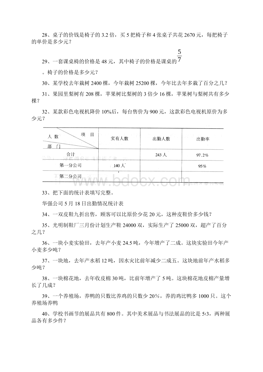 六年级数学上册应用题复习.docx_第3页