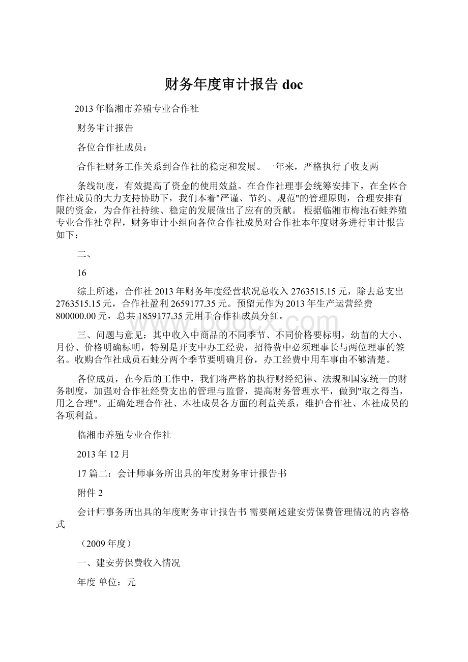 财务年度审计报告doc.docx_第1页