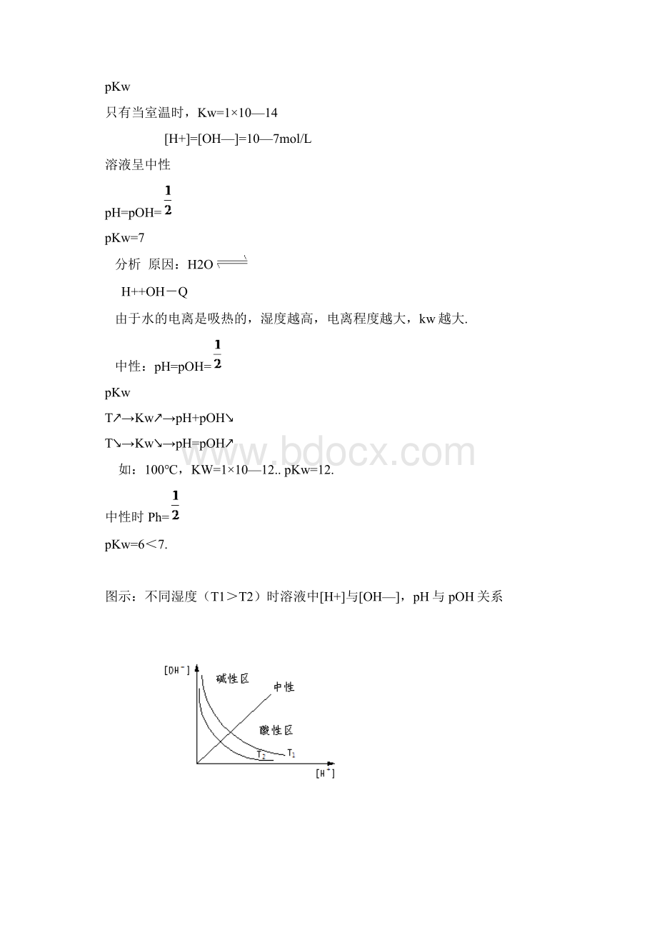 水的电离和溶液的PH.docx_第2页