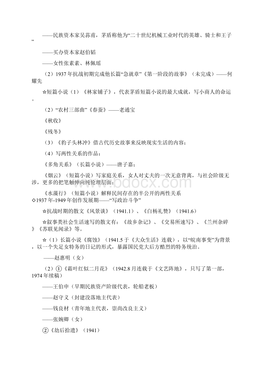 现当代复习资料.docx_第2页