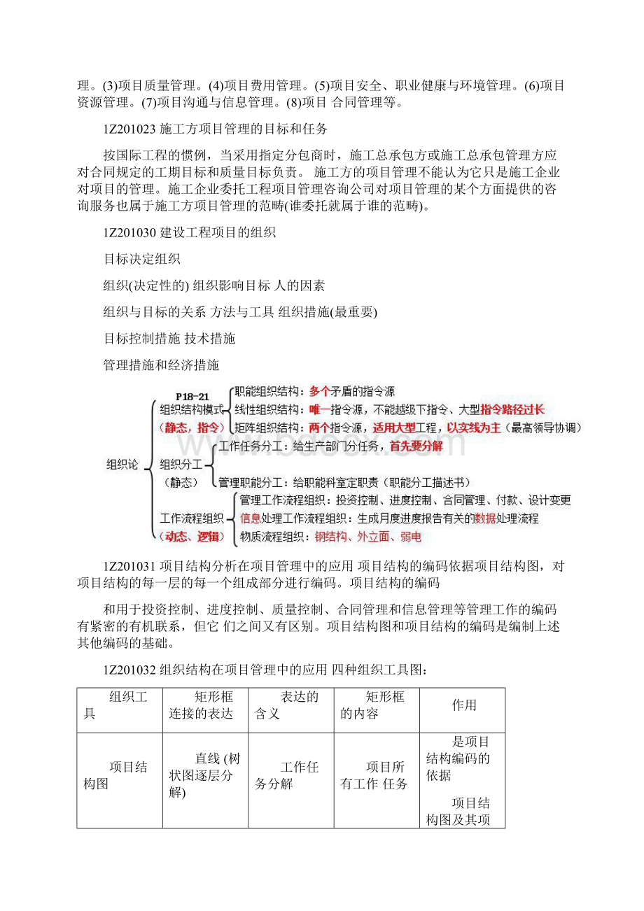 一级建造师项目管理全部知识点汇集.docx_第3页