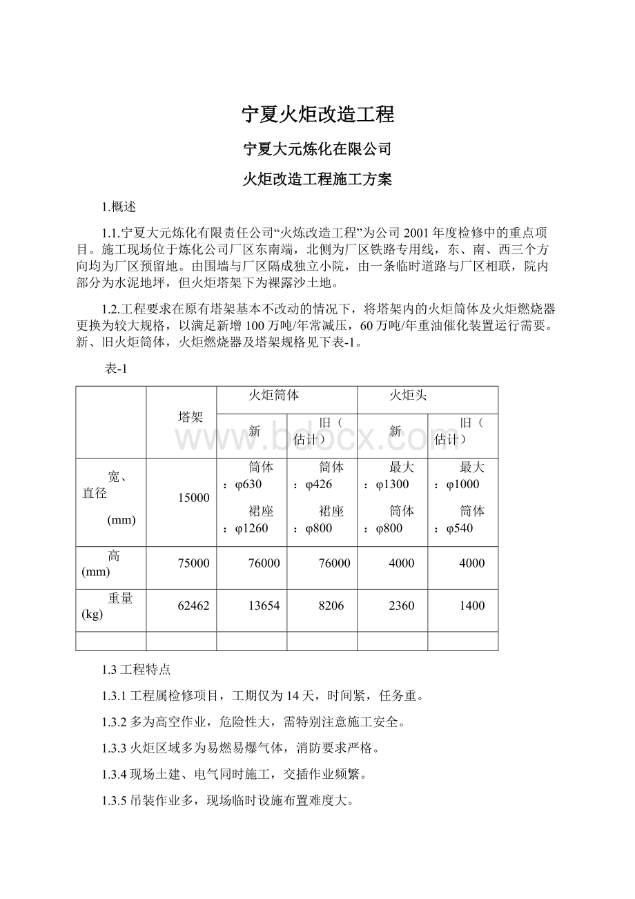 宁夏火炬改造工程Word格式.docx_第1页