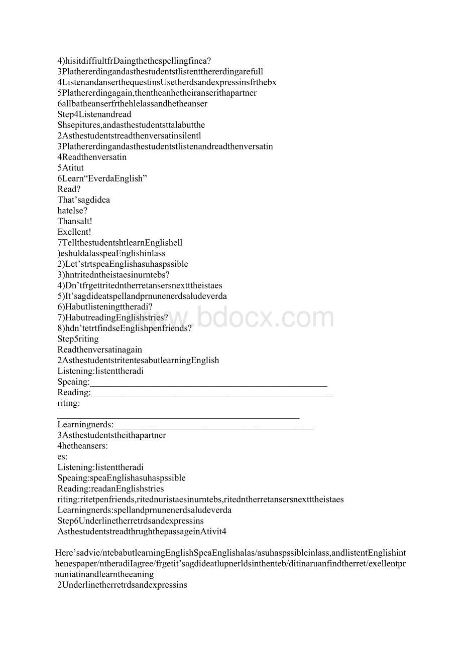 八年级英语上册Module 1 单元教案设计.docx_第3页