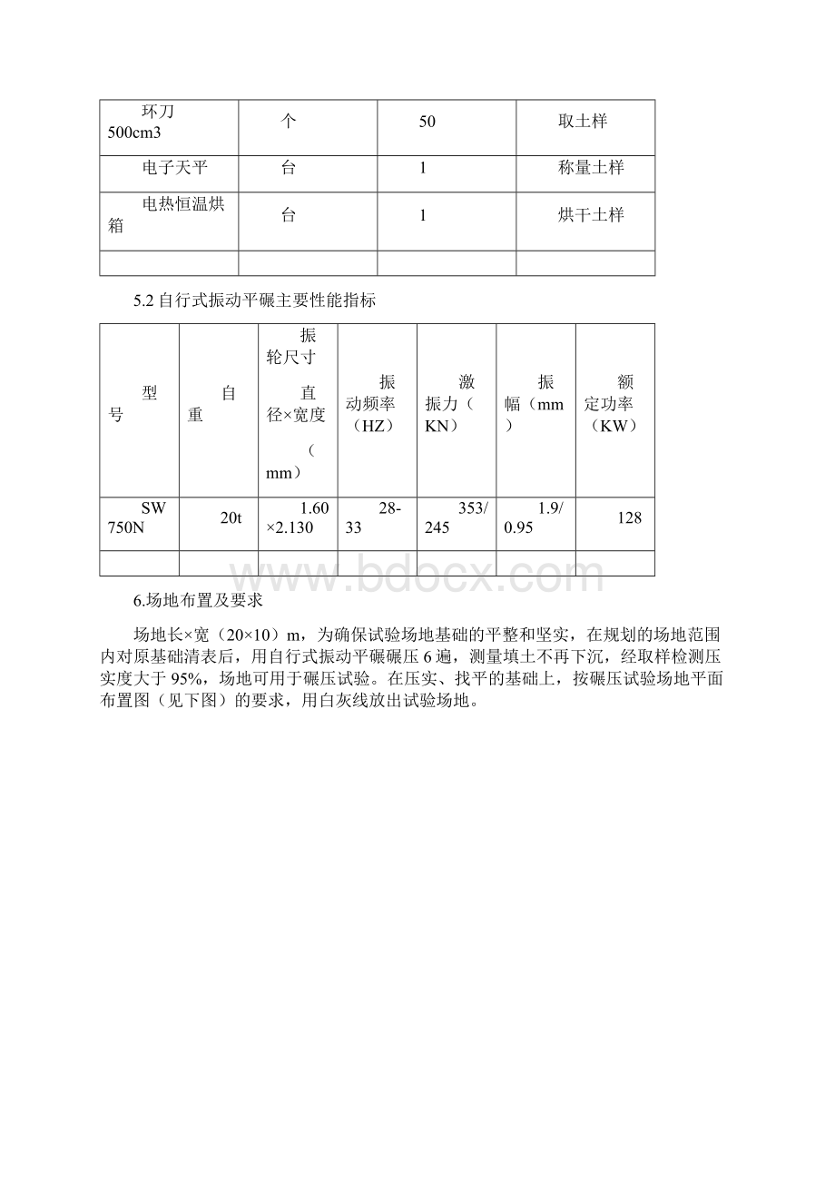 桥梁素土填筑碾压试验总结报告Word文档格式.docx_第3页