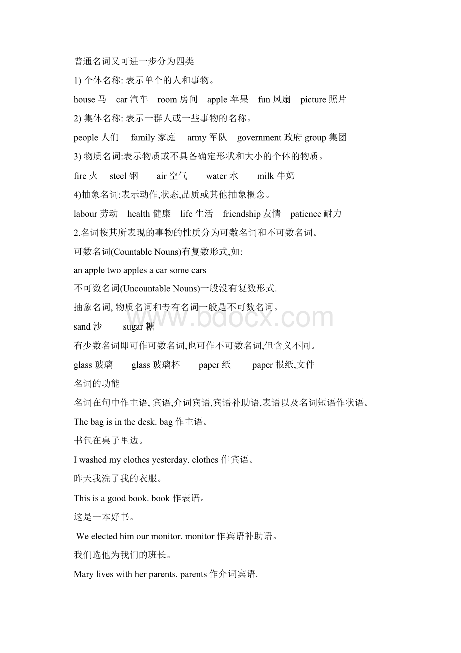 全新初中英语语法汇总大全.docx_第2页