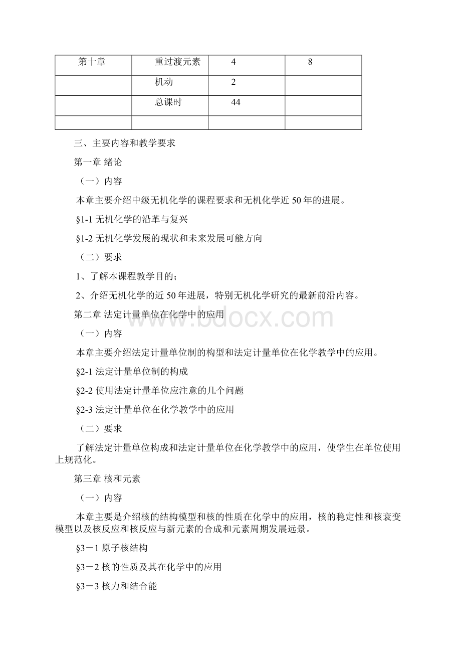 化学与生命科学学院函授教学大纲继续教育学院.docx_第2页