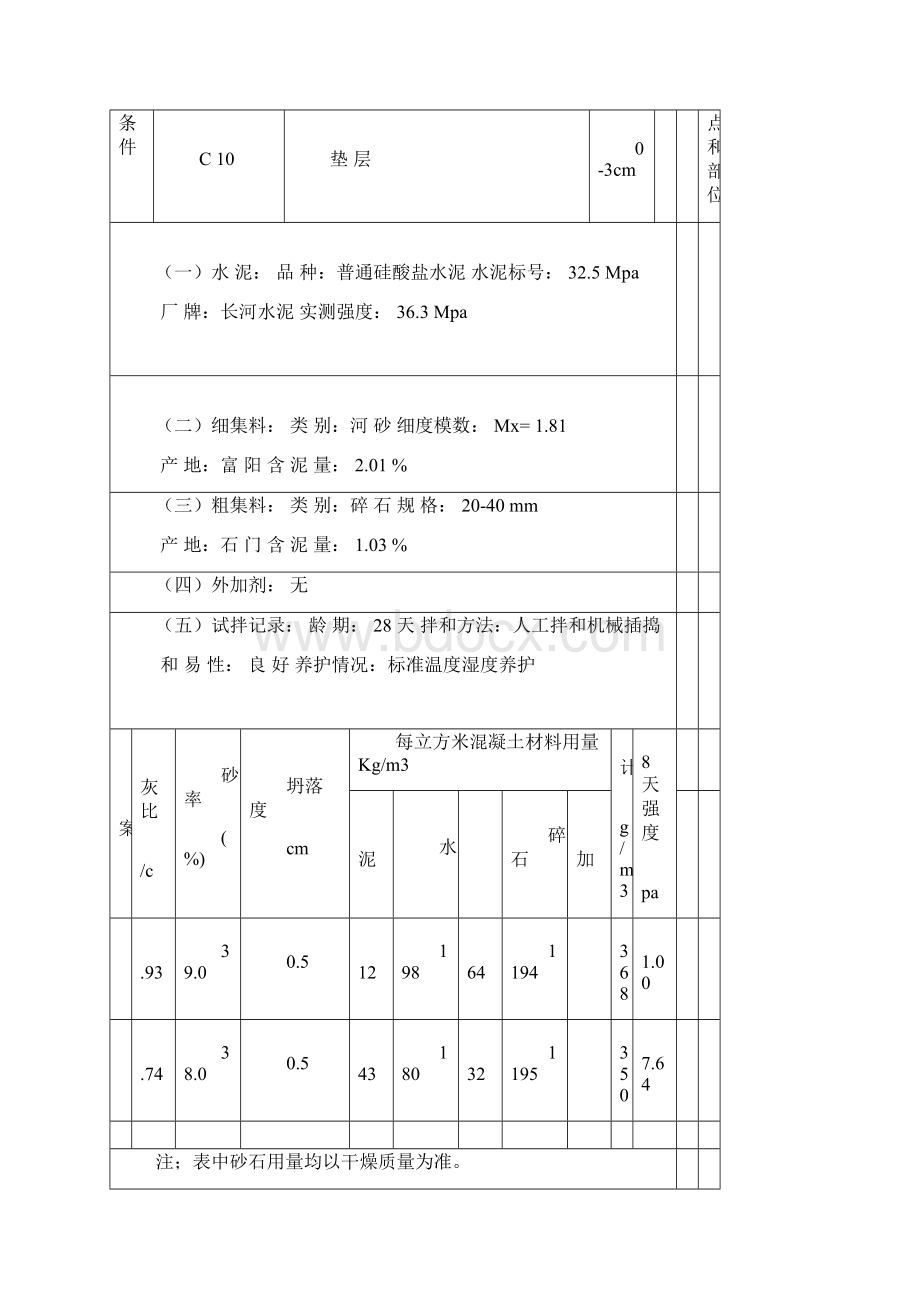 滨江区星明路十甲河桥等建设工程混凝土配合比设计方案.docx_第3页