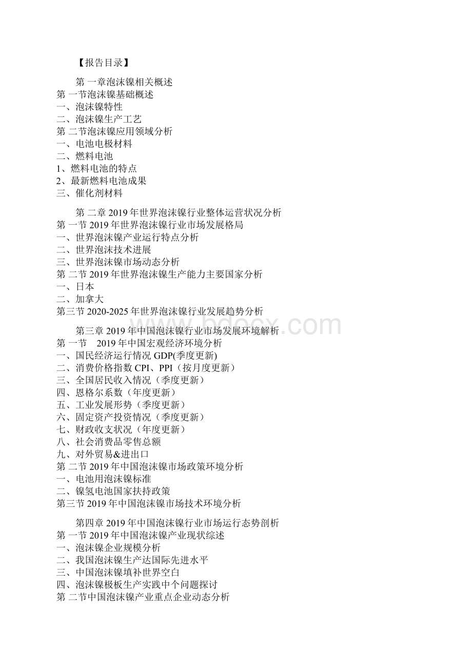 中国泡沫镍发展格局与投资策略建议报告.docx_第2页