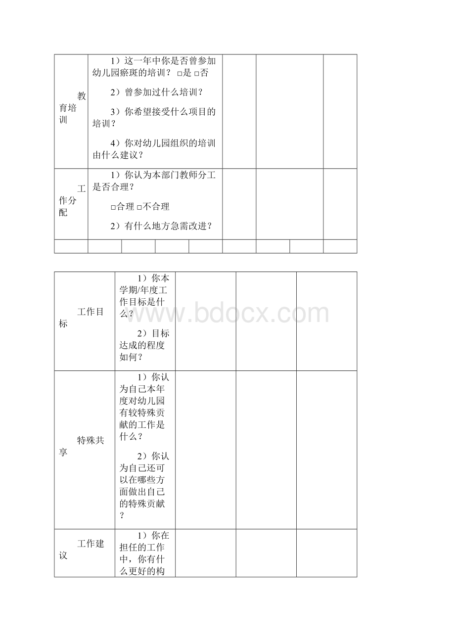 幼儿园各岗位考核表.docx_第2页