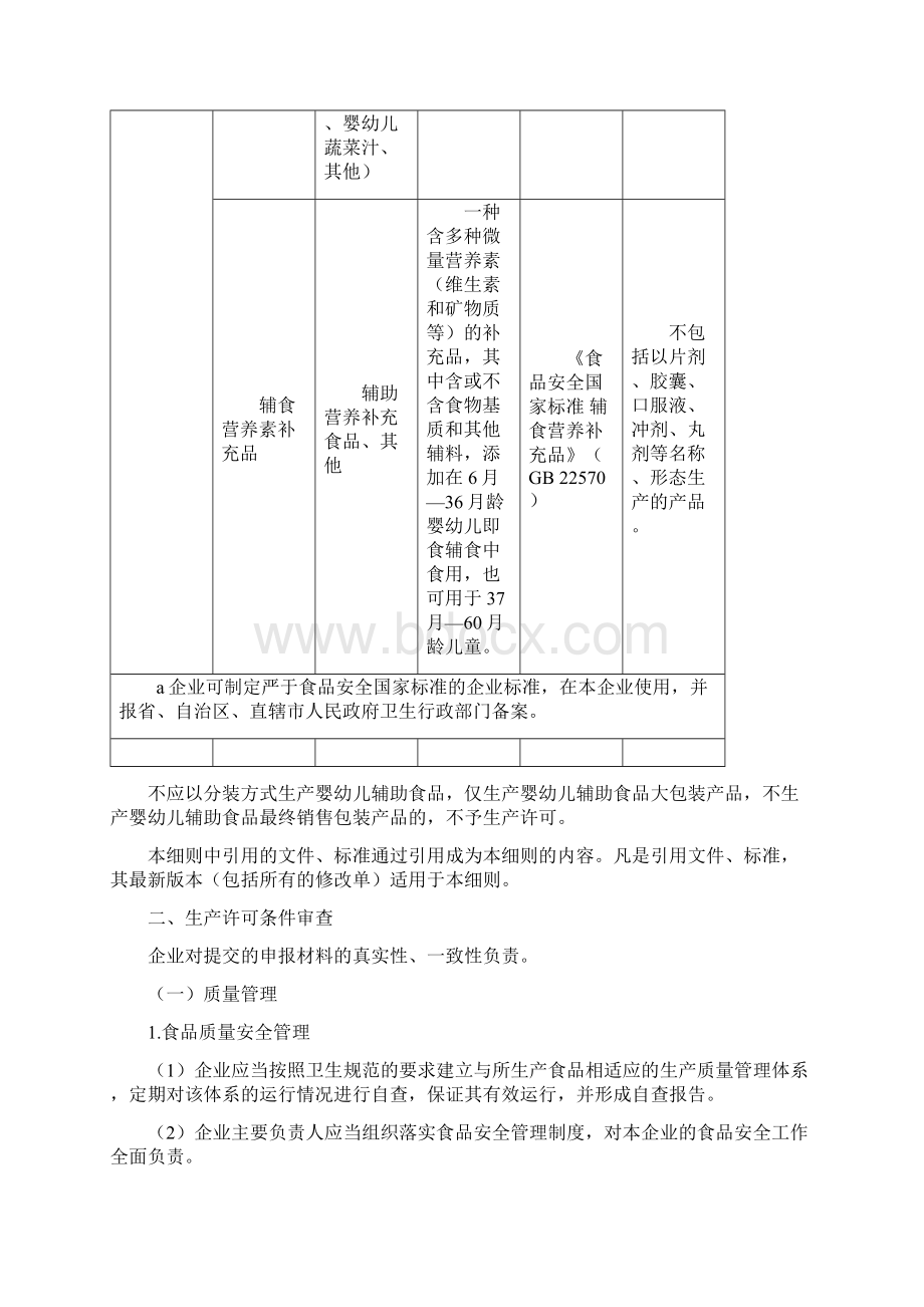 婴幼儿辅助食品生产许可审查细则版.docx_第3页