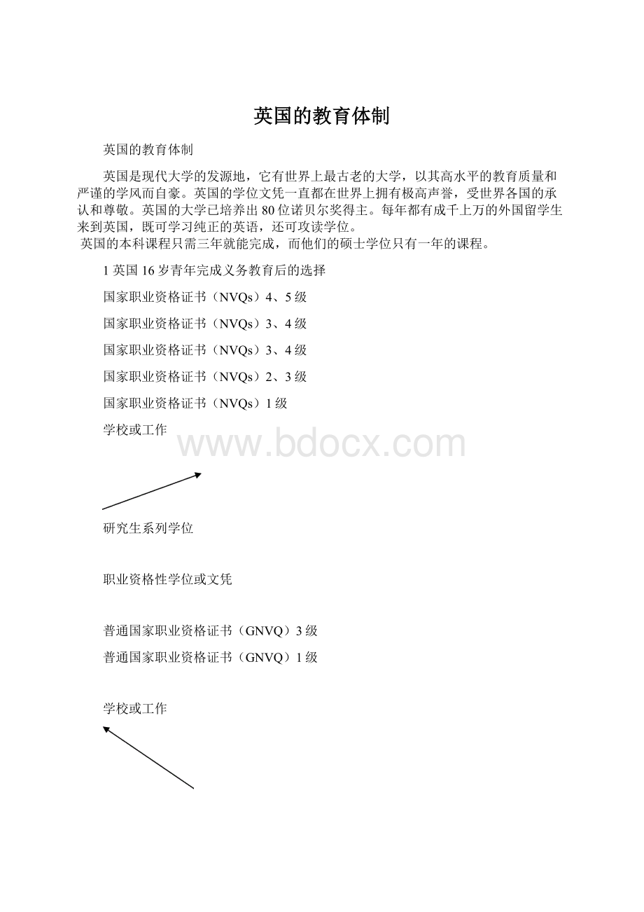 英国的教育体制.docx