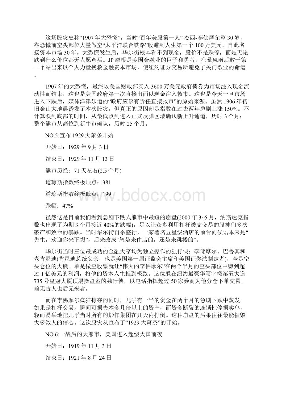 美国百年金融史十大股灾DOCWord文档格式.docx_第3页