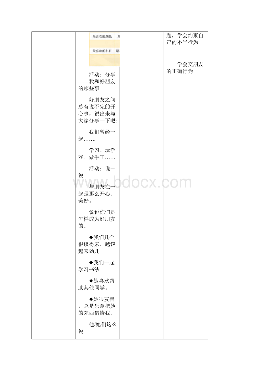 最新部编版道德与法治四年级下册《我们的好朋友》优质教案教学设计Word下载.docx_第3页