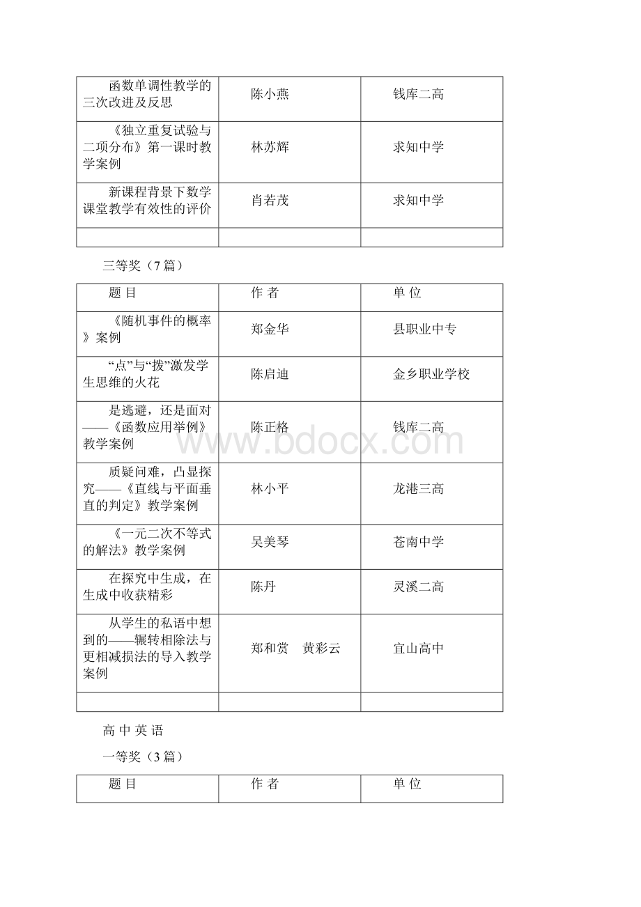 苍南县中学教师优秀教学案例评选.docx_第3页