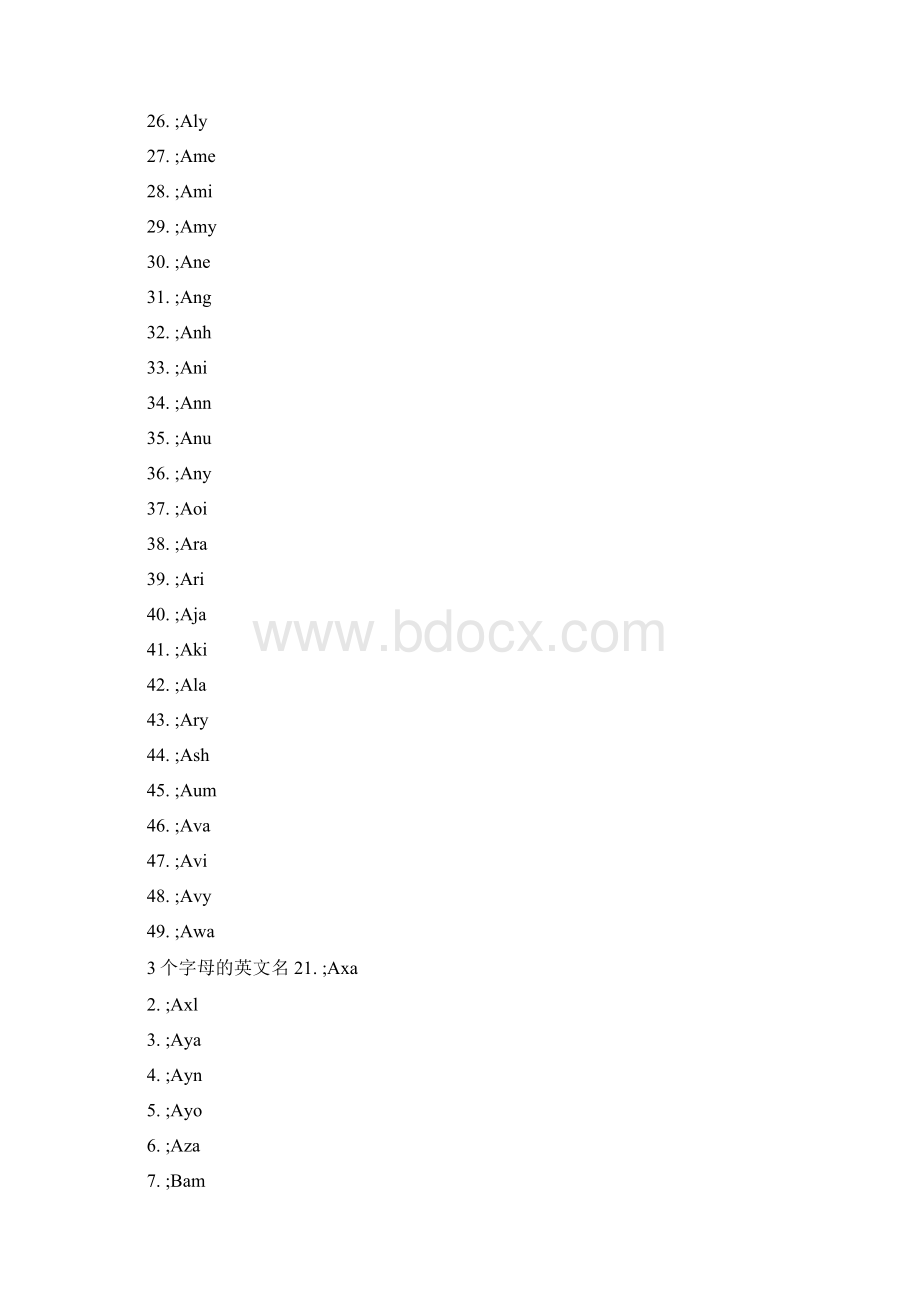 3个字母的英文名推荐.docx_第2页