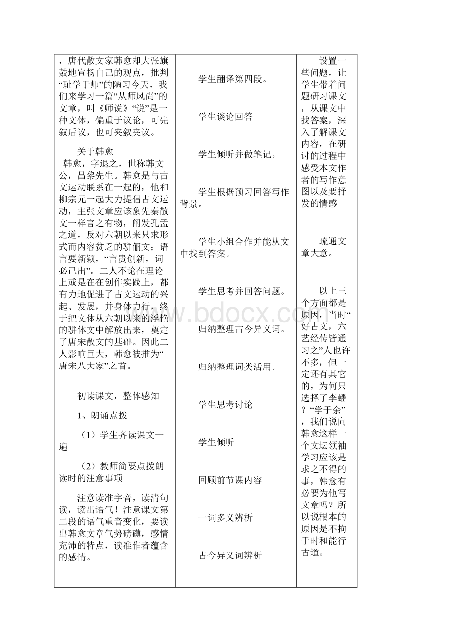 高考语文一轮复习教案师说doc.docx_第3页