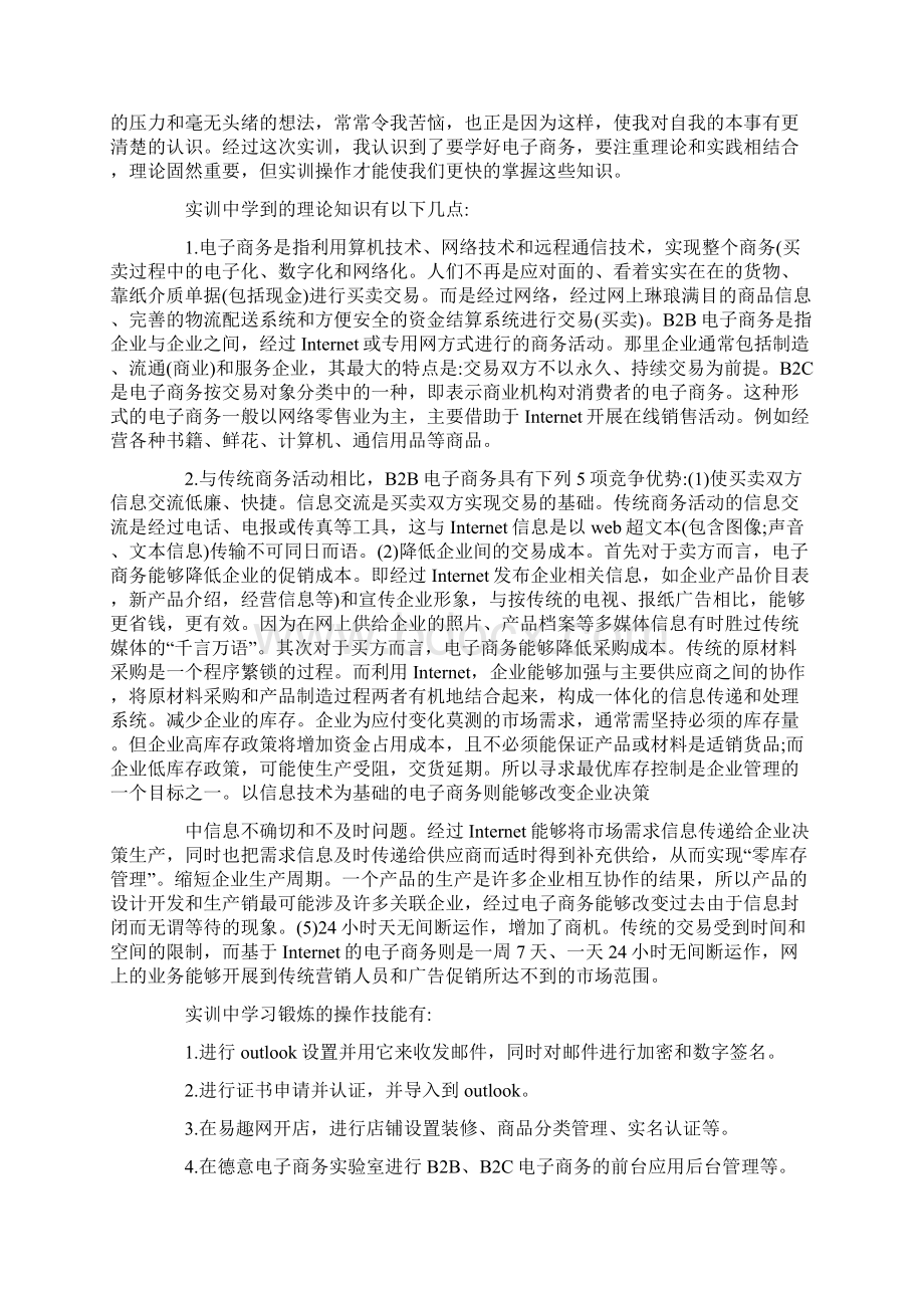 电子商务网络营销实践的心得.docx_第2页