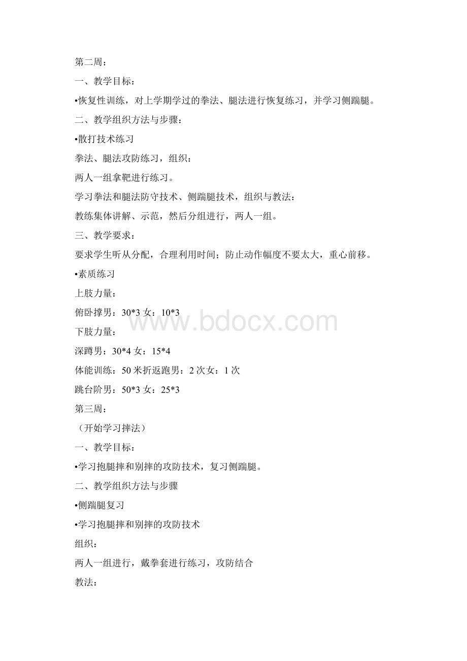 散打训练计划体能训练计划.docx_第2页